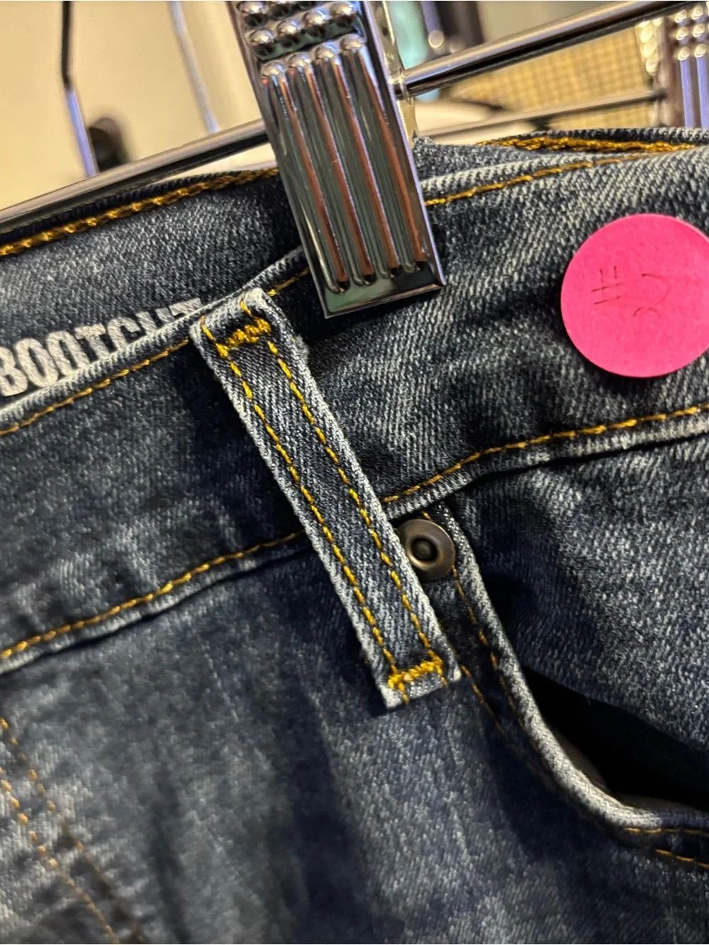 Men’s Blue Boot-cut Jeans